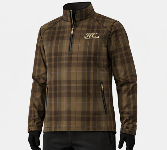 The Monsoon Plaid Shell Half-Zip